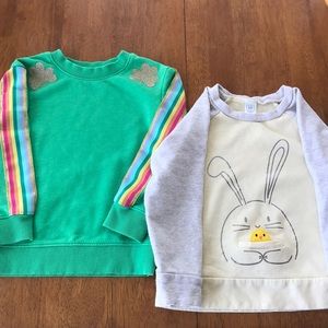 🍀🐰🌈 GAP Spring & St. Patrick’s sweatshirt lot